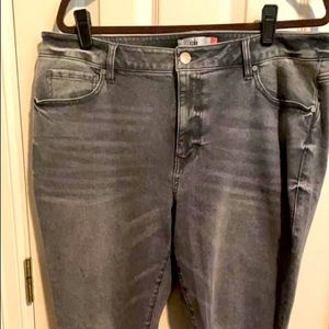 Cabi #3939 EUC size 18 high skinny jeans fall 2020